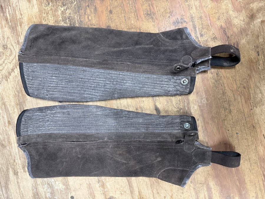 Medium adult half chaps