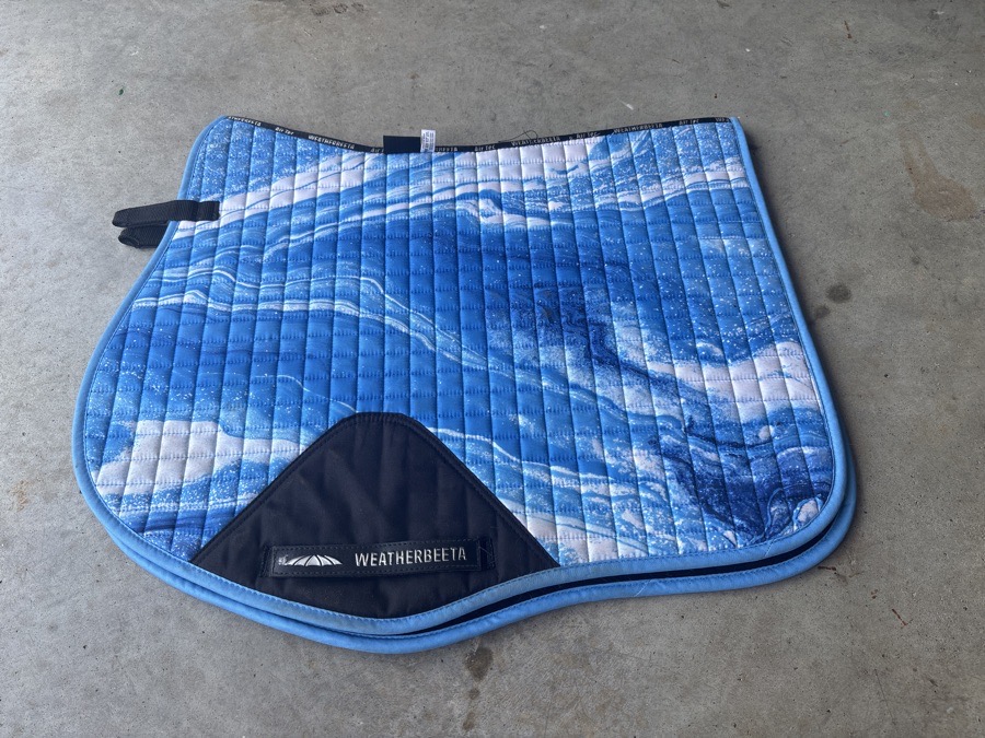 Weatherbeeta prime marble swirl all-purpose saddle pad 