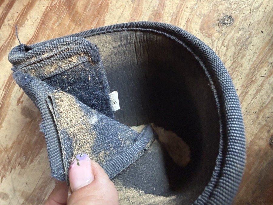 size small bell boots