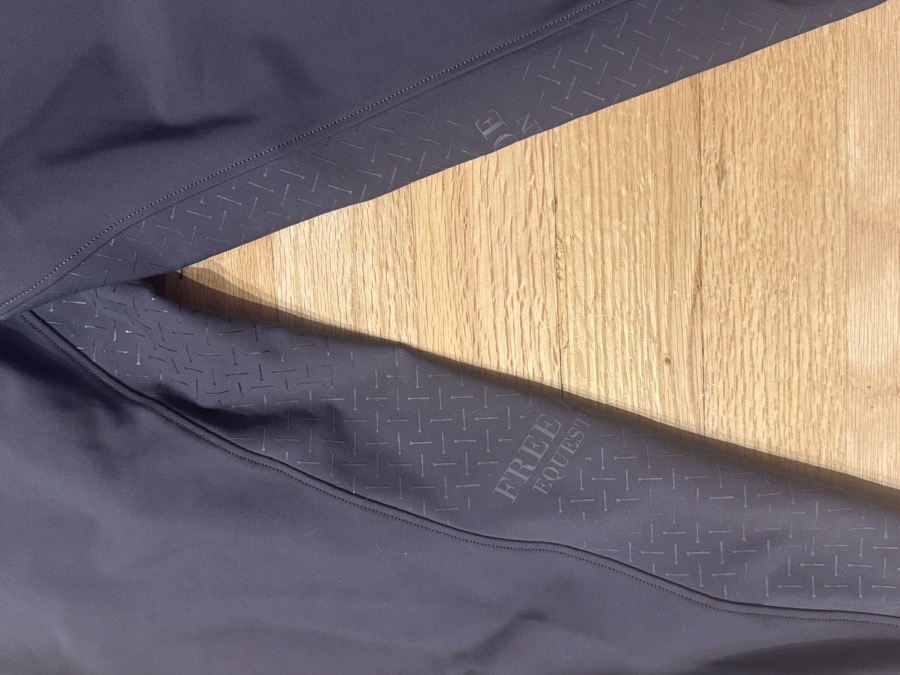 Free Ride Equestrian Lux hybrid pull on charcoal breeches
