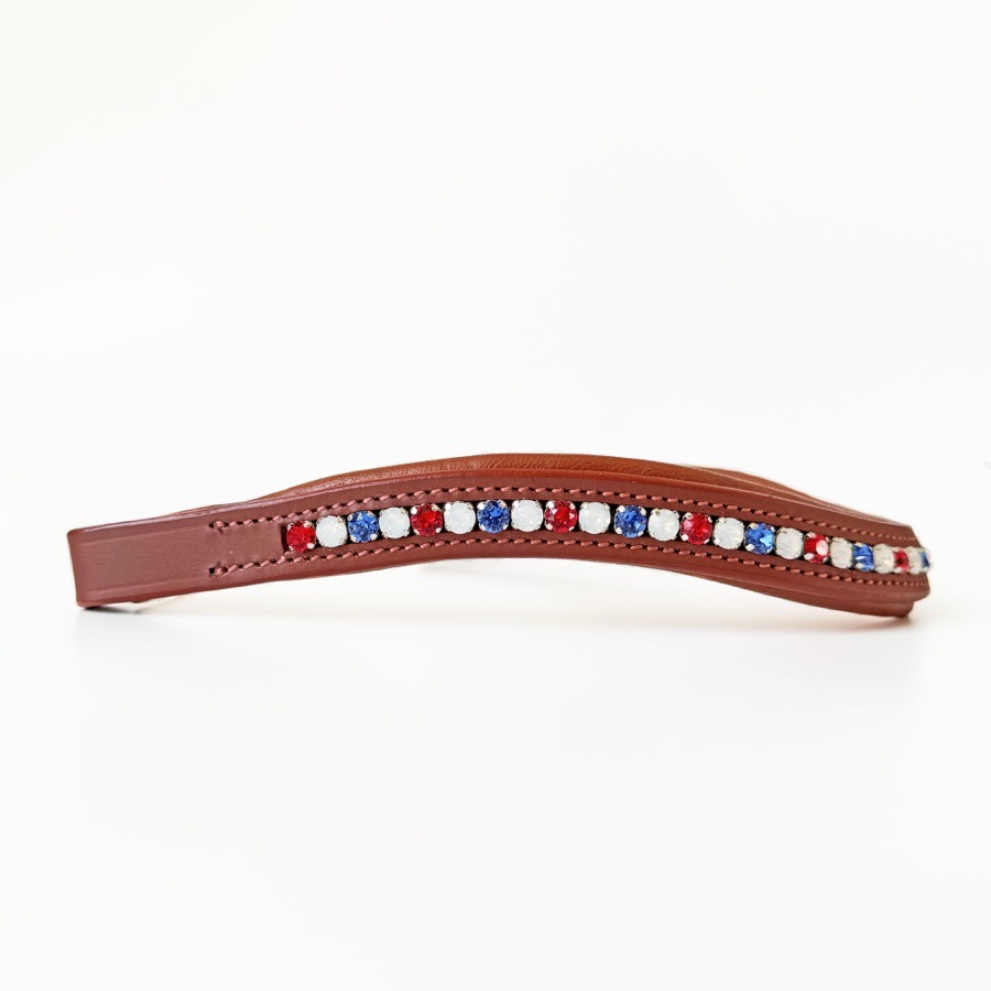 Patriotic Crystal Browband