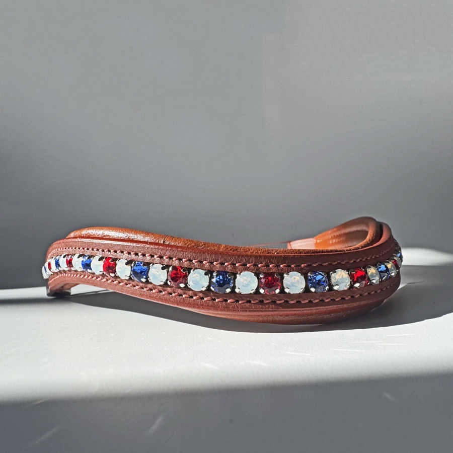 Patriotic Crystal Browband