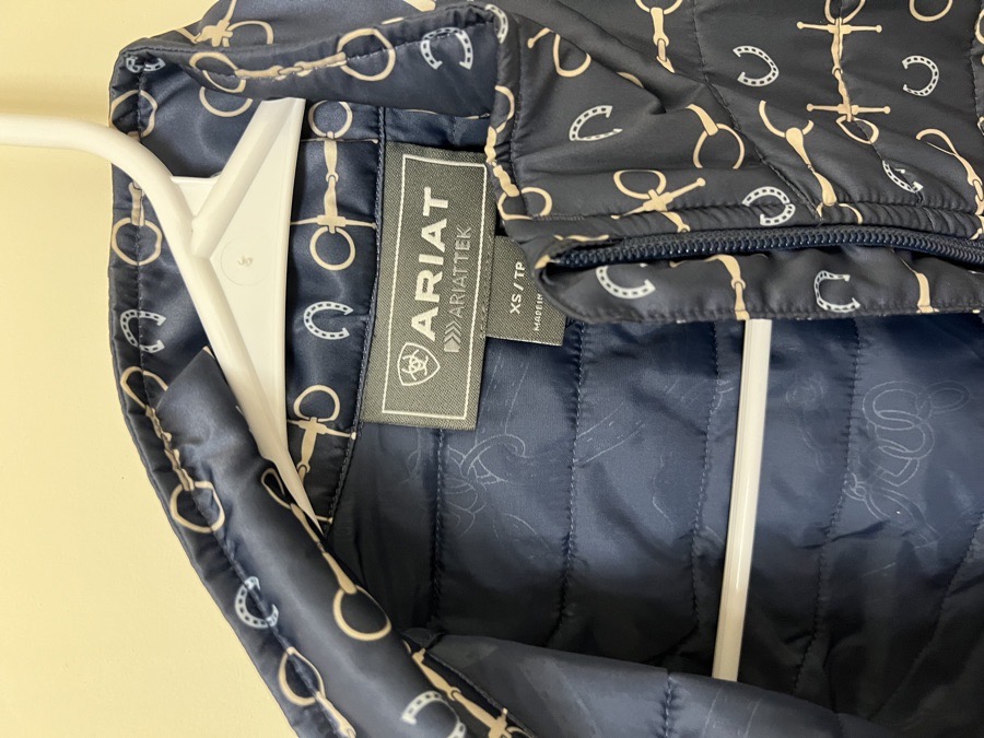 Ariat Women’s Blue bit Vest size XS
