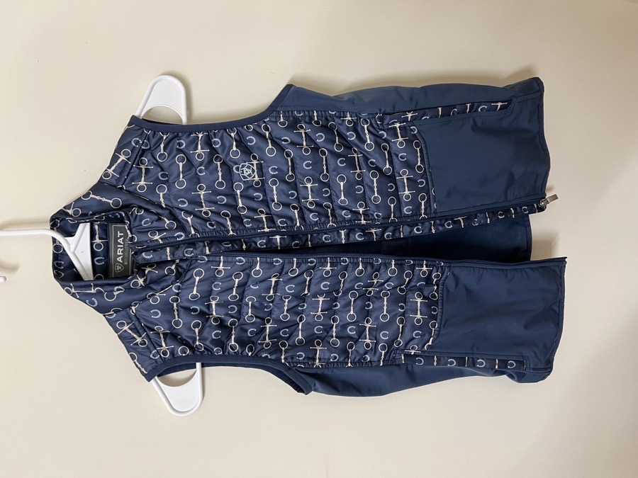 Ariat Women’s Blue bit Vest size XS