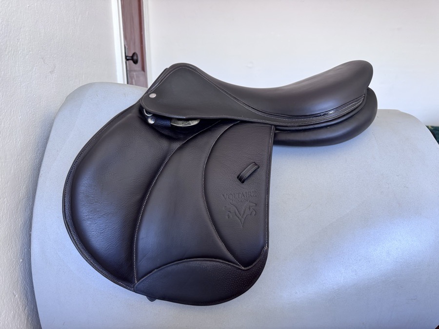 18” 2023 Voltaire Palm Beach E PRO Saddle - 2A - Full Buffalo - EQUISENSE TECH- 