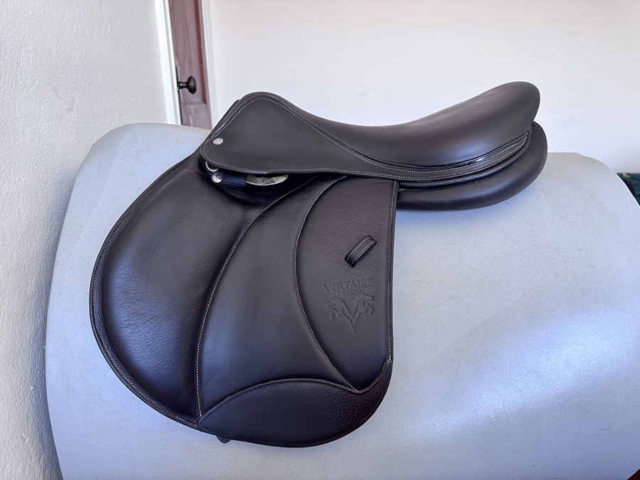 18” 2023 Voltaire Palm Beach E PRO Saddle - 2A - Full Buffalo - EQUISENSE TECH- 