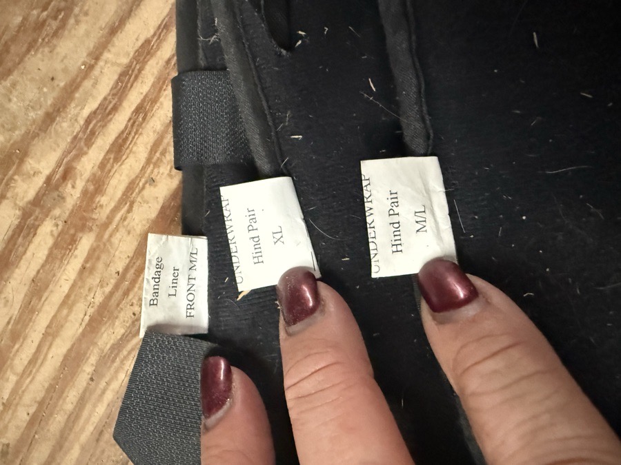 Lot of equifit liners