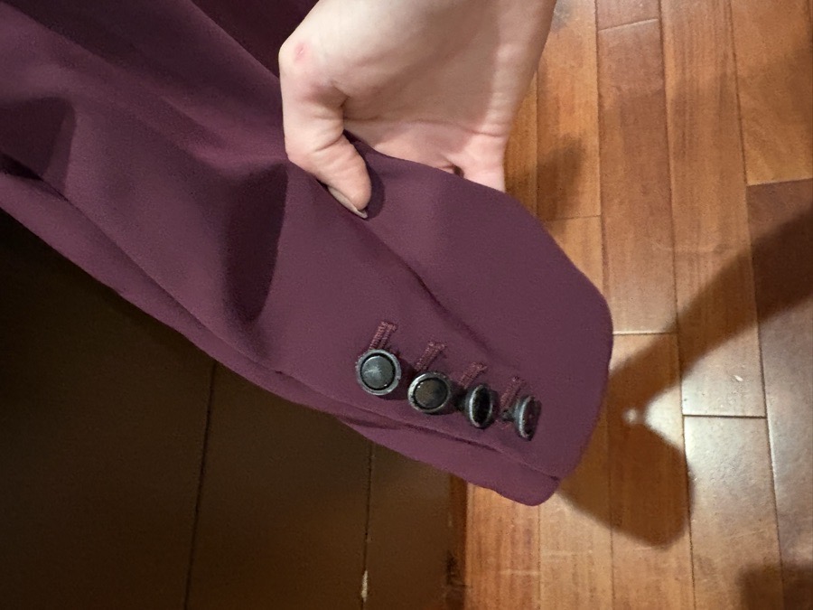 EGO7 Elegance CL women’s competition jacket in Bordeaux