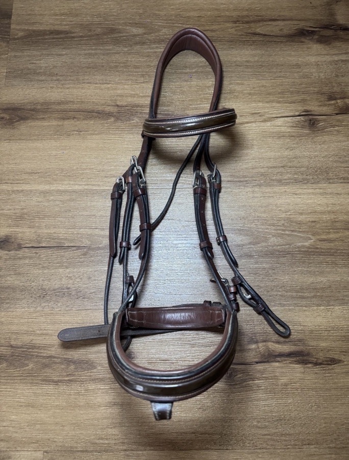 EQUIPE Bridle w/Patent Leather Accents