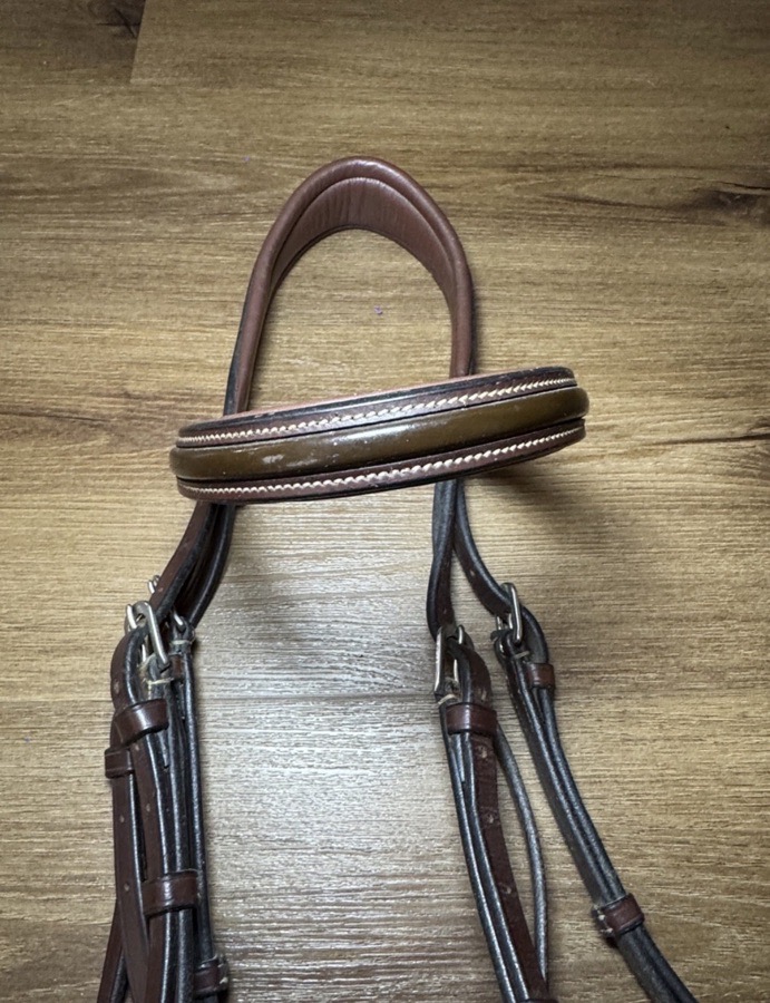EQUIPE Bridle w/Patent Leather Accents