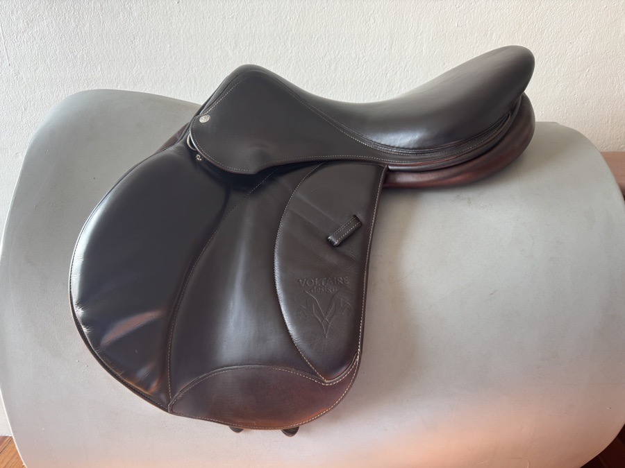 17.5” Voltaire Palm Beach PRO Saddle - 2A - 2016 - Full Buffalo
