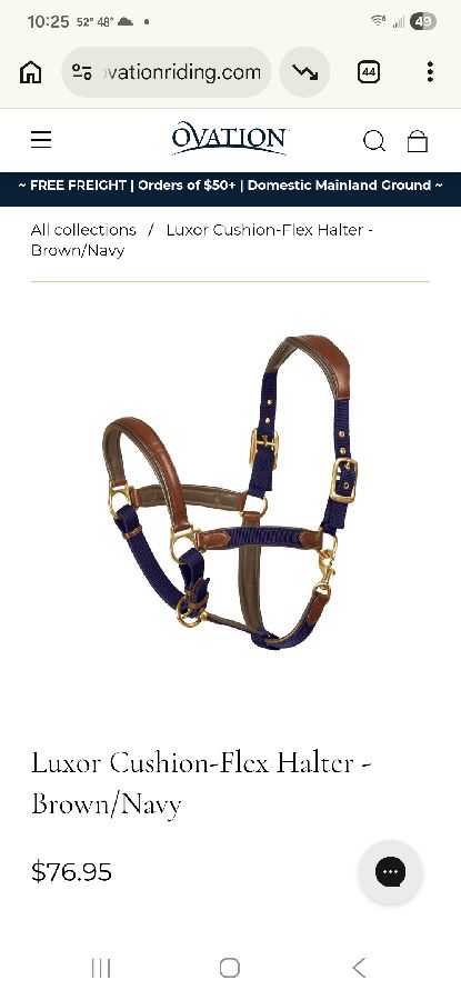 OVATION Halter/Rope Cob