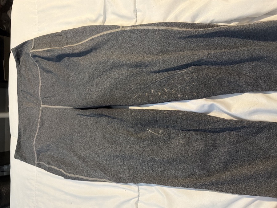 2 pairs of Large Knee patch riding tights