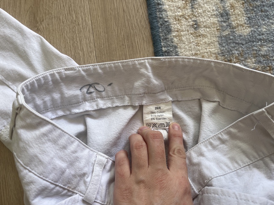 White Dover full seat breeches