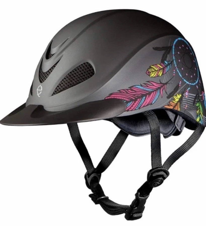 Troxel Rebel Dreamcatcher Riding Helmet Large 7 1/4-7 3/8 Equestrian