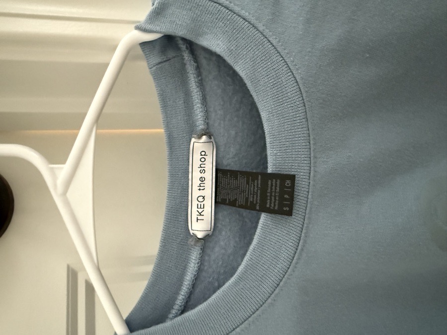 TKEQ Monogram pullover “iced out”