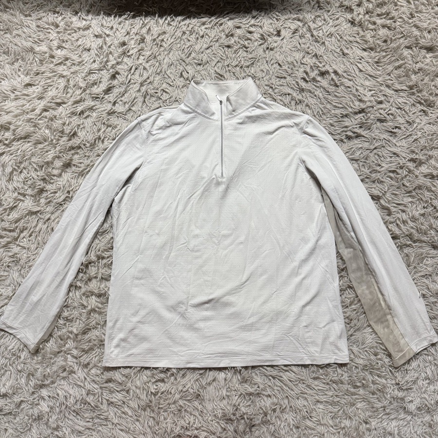 Women’s XXL White Riding Sport Long Sleeve Horseback Riding Show Shirt. Good Con