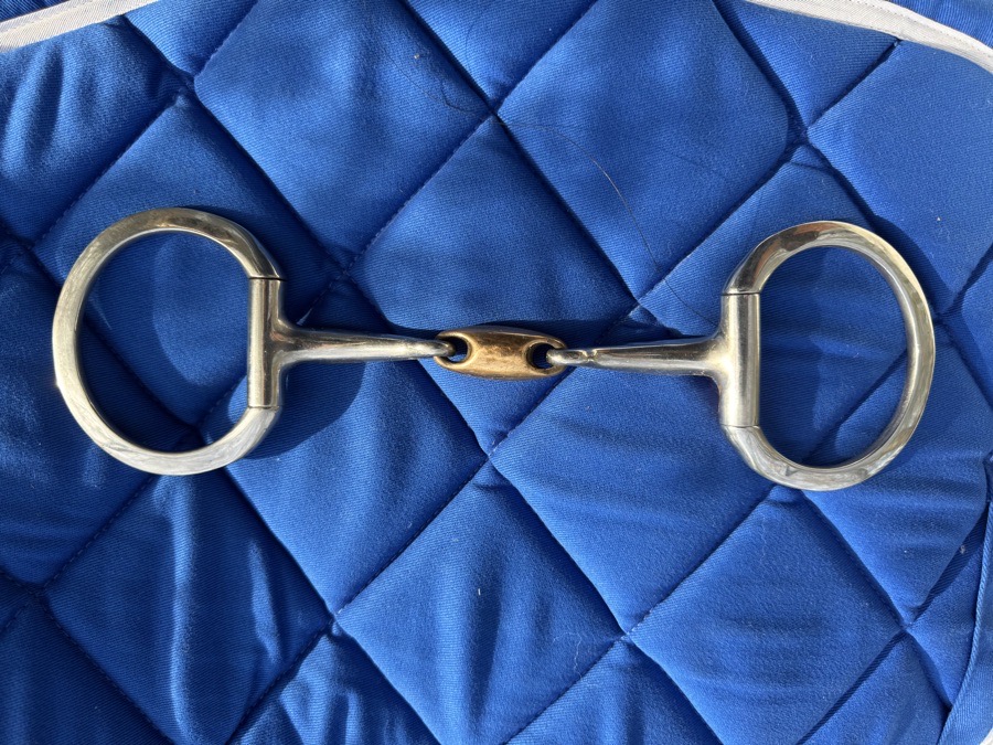 Oval Link Eggbutt Bit