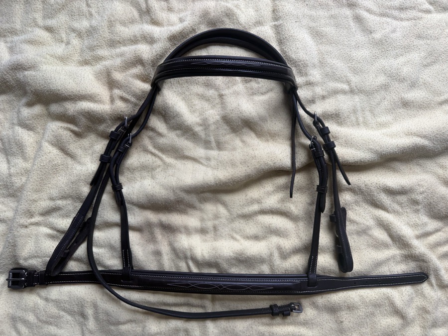 pony sized fancy stitch bridle