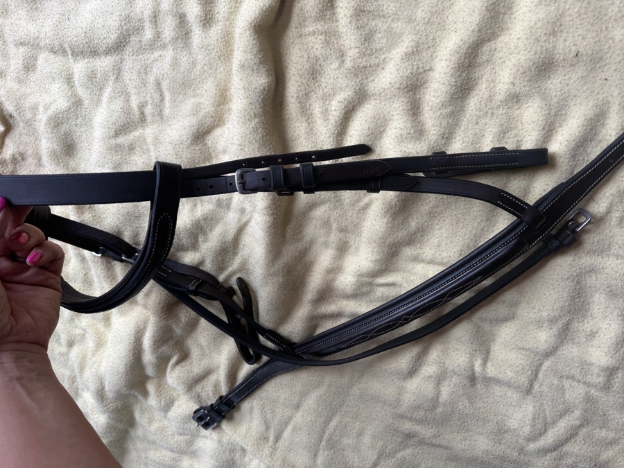 pony sized fancy stitch bridle