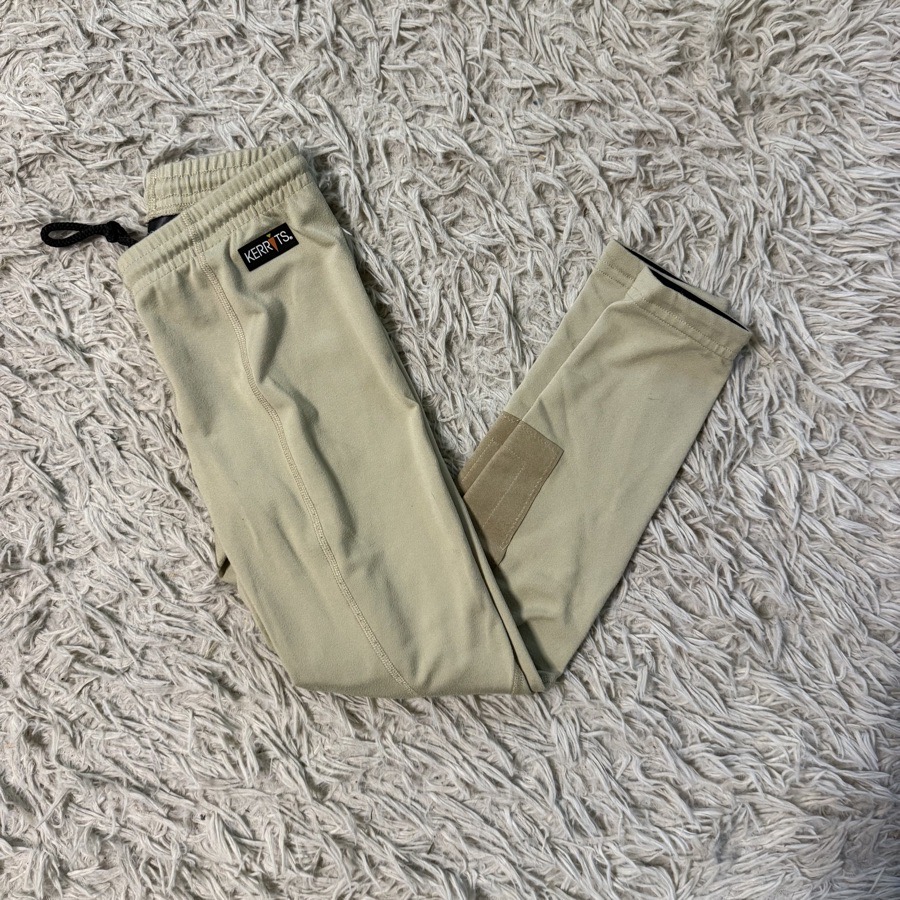 Girl’s Small Kerrits Knee Patch Horseback Riding Tights Breeches. Good Condition