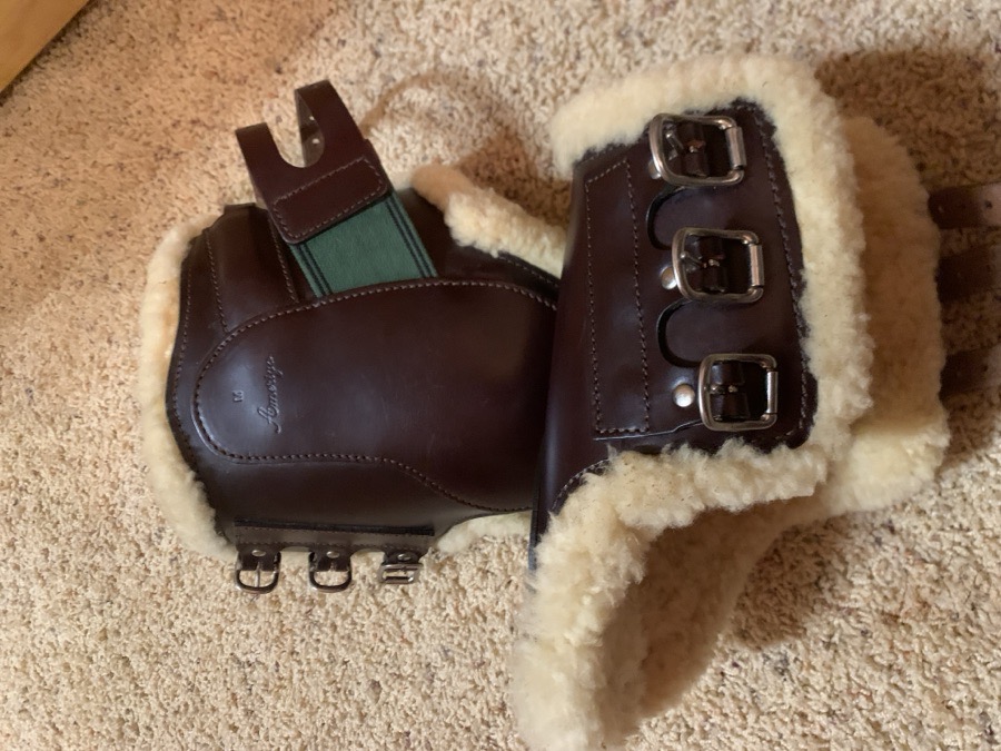 Amerigo Sheepskin Lined Leather Hind Boots