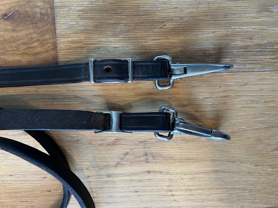 80+” Quick Change Split reins med/dark oil