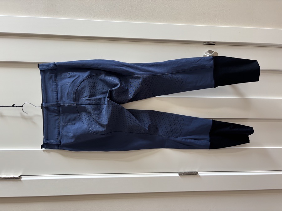 Animo Mizar Full Seat Riding Breeches Blue Size US 26 IT 40 DE 34