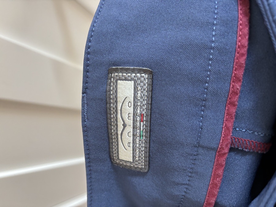Animo Mizar Full Seat Riding Breeches Blue Size US 26 IT 40 DE 34