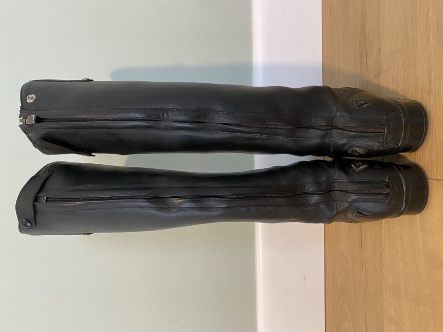 Sergio Grasso Tall Riding Boots –US 8.5 – Extra Tall, Zip, Excellent Condition