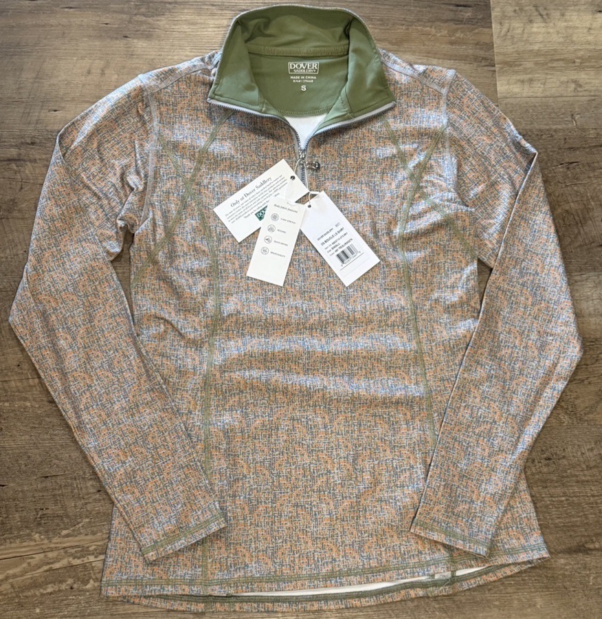 DS 1/4 zip riding shirt