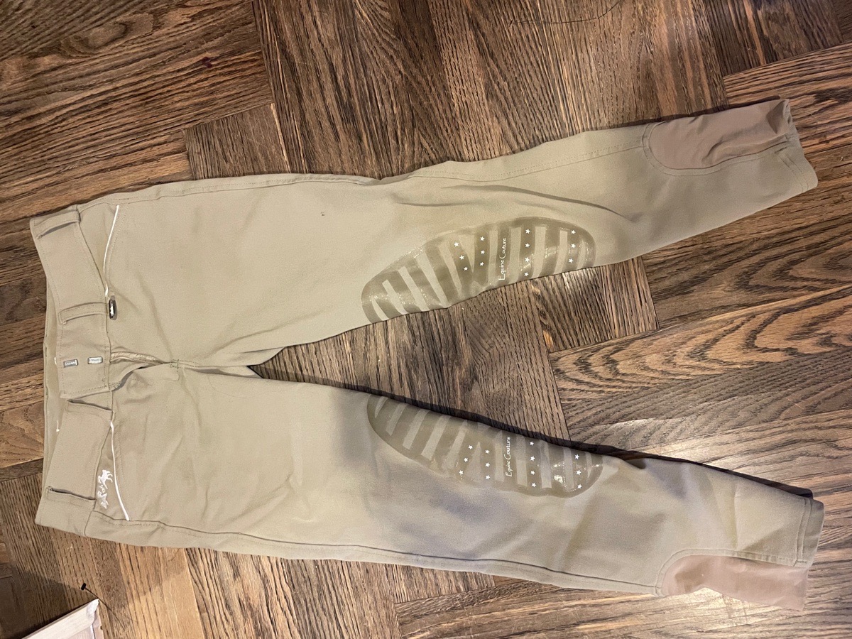 equine couture tan breeches