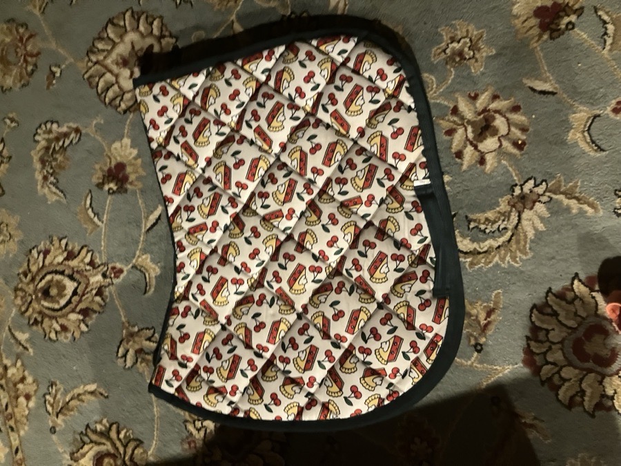 Dreamers and schemers saddle pad