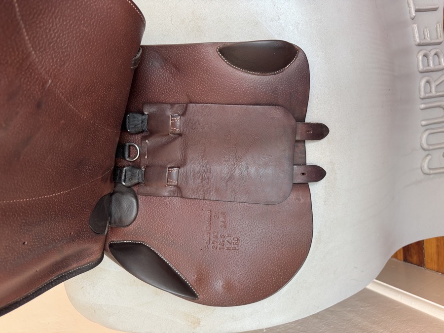 18.5” 2021 Voltaire Palm Beach Saddle - 3AR - Full Buffalo - MINT!