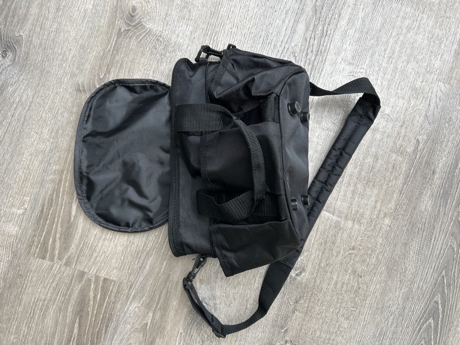 Black Grooming Tote