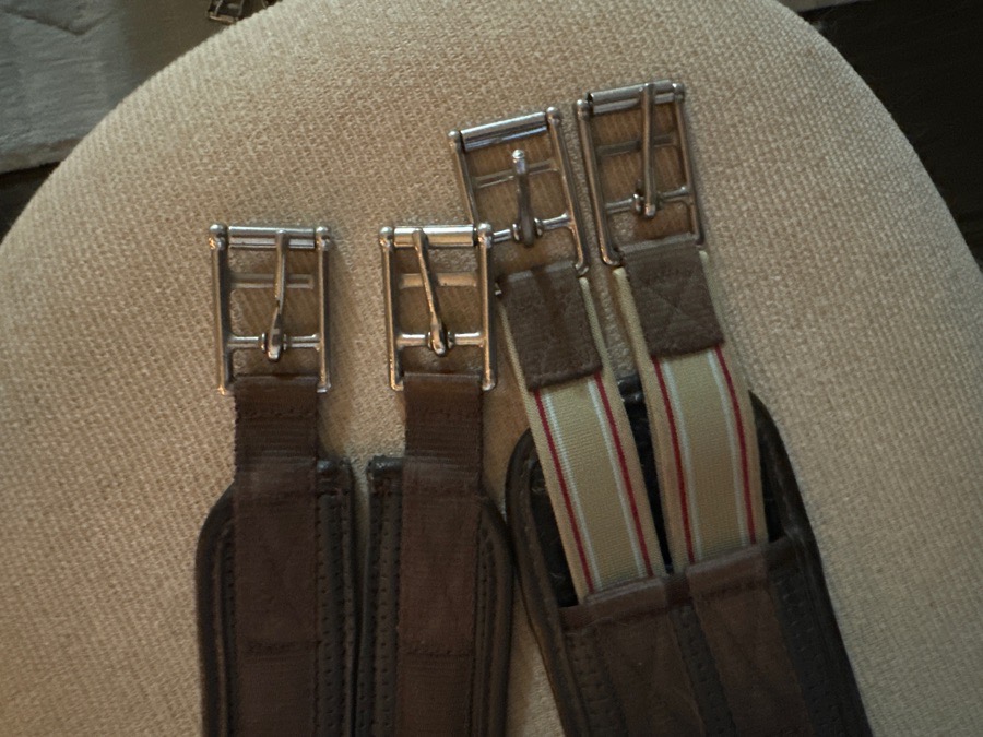 46” ovation air cushion, anti chafe girth