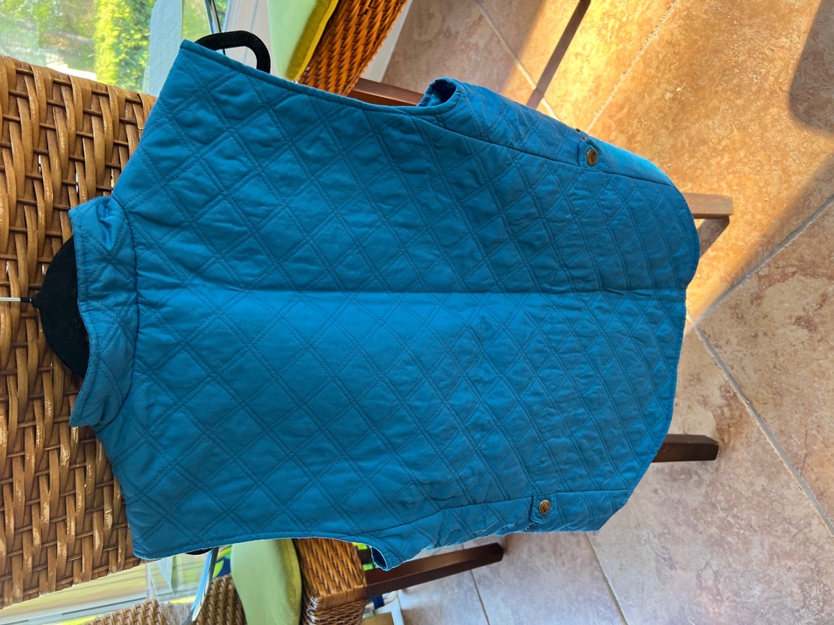 Riding Sport Turqouise Blue Vest