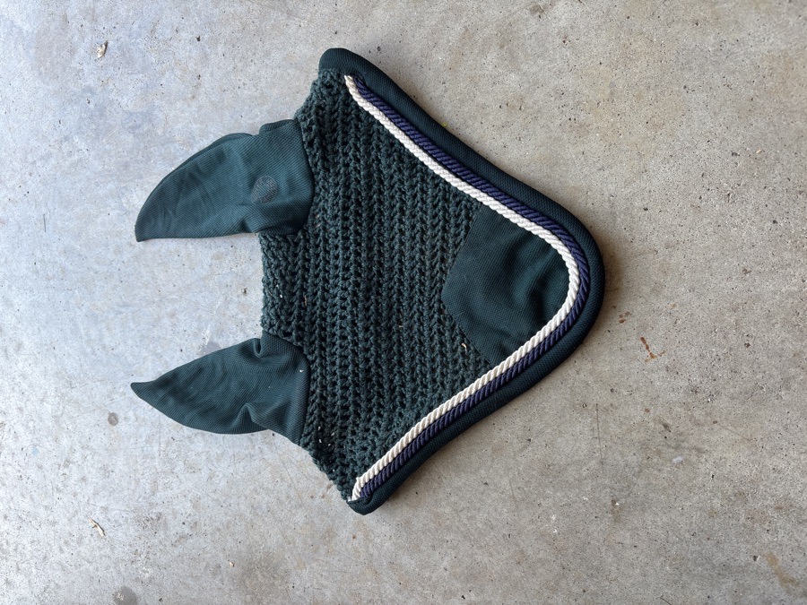 riders international crochet ear bonnet