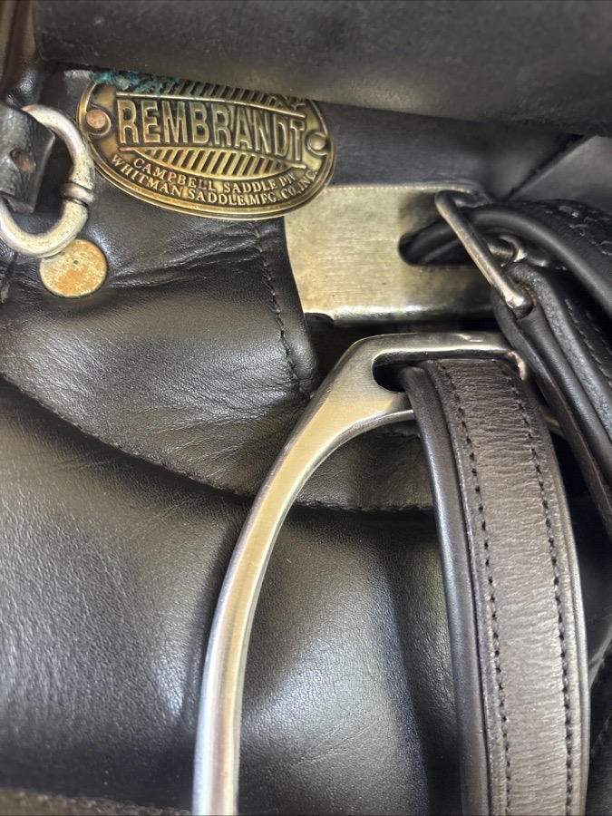 RARE FIND‼️17.5’’ Cutback Rembrandt Dressage Saddle, Adjustable Gullet, USA Made