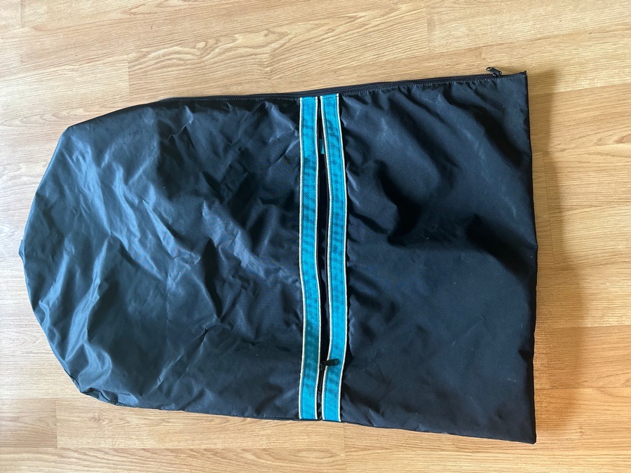 Custom tally ho coat bag