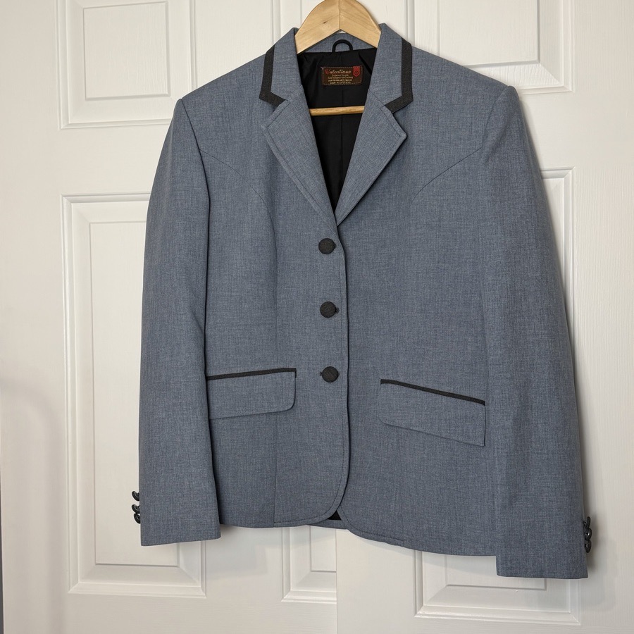 Custom Baby Blue Show Jacket 