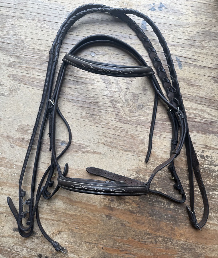 bridleway fancy stitch pony bridle