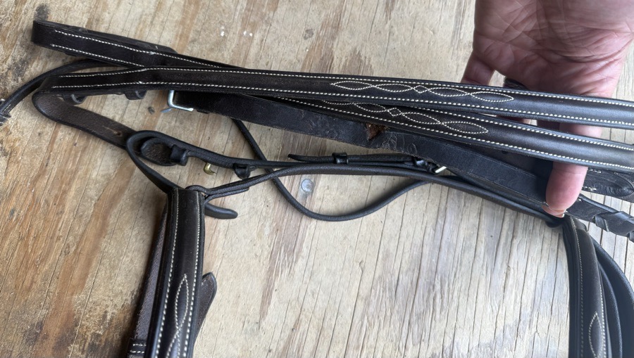 bridleway fancy stitch pony bridle
