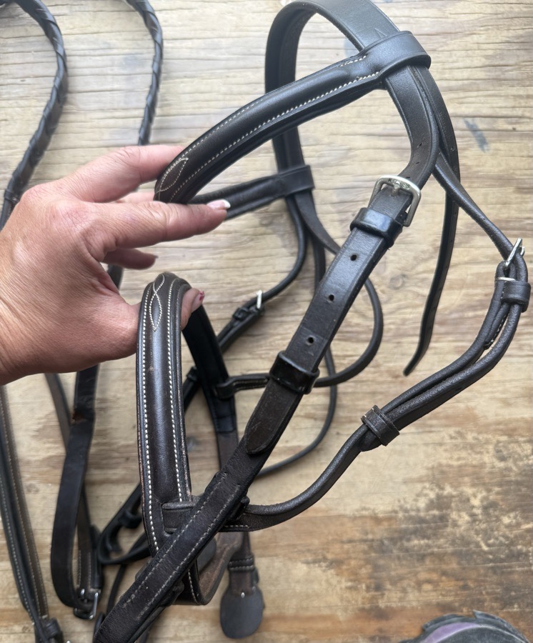 bridleway fancy stitch pony bridle