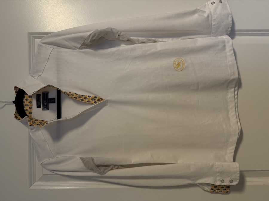 Essex Classics Ladies Talent Yarn Straight Collar Long Sleeve Show Shirt