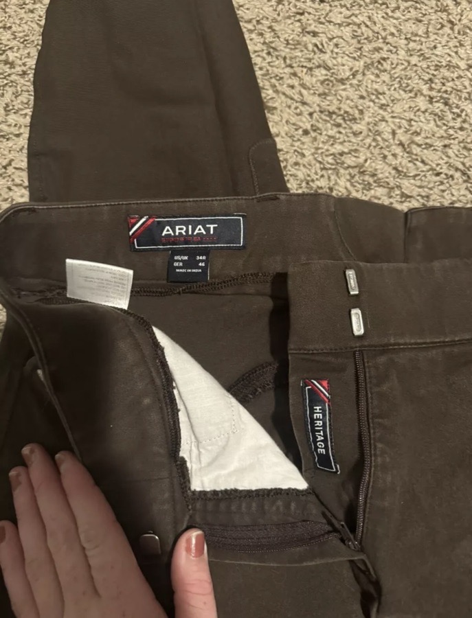 Ariat heritage 34 breeches