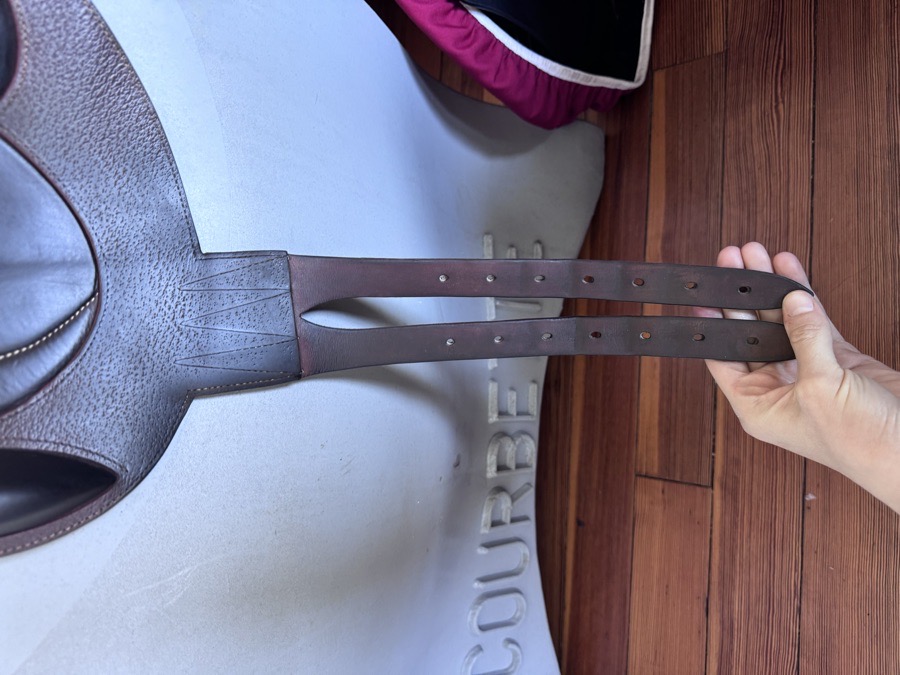 17.5” 2019 Devoucoux Chiberta O Monoflap Saddle - 2A - Full Buffalo