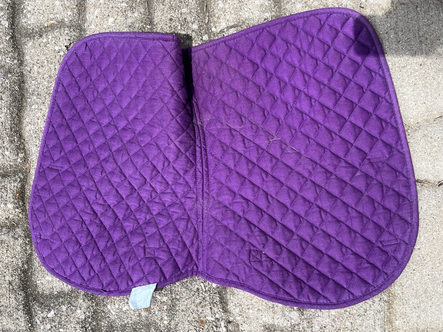 Smartpak purple pony saddle pad