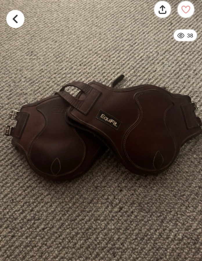 ON HOLD- Equifit eq boots  M/L