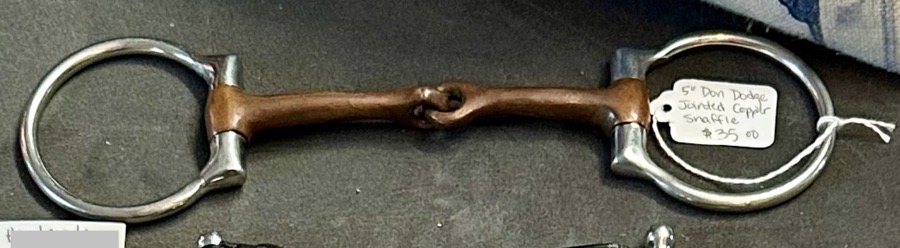 5” Don Dodge Jointed Copper Snaffle